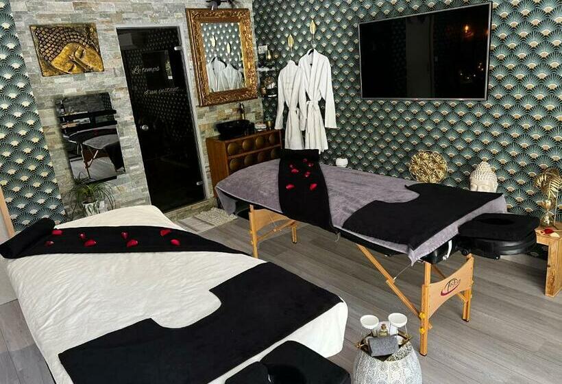 ベッドアンドブレックファースト Suite Romantique Le Temps D Un Instant Loveroom Hammam Jacuzzi Piscine