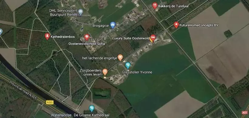 Aamiaismajoitus (B&B) Luxury Suites Oosterwold