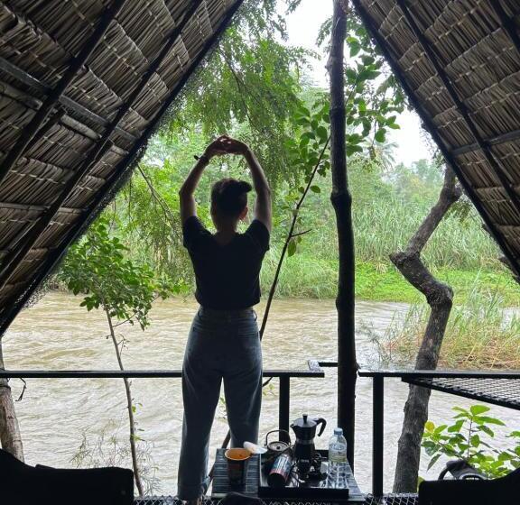 펜션 Kung Nok Tha Resort Nakhon Si Thammarat