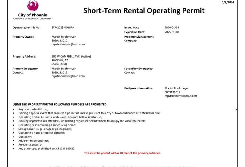 ペンション Best Little Guesthouse In Melrose! New Listing!