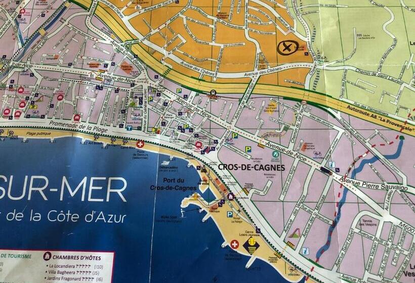 住宿加早餐  Villa C3 Arthur Rimbaub Chambre D’hôte Piscine Proche Mer Plage 600m