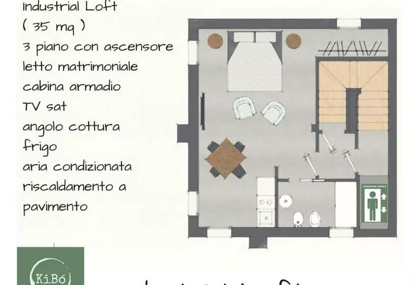 پانسیون Kibò Urban Lodge Chioggia Adults Only