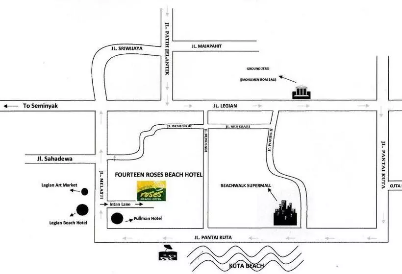 호텔 Fourteen Roses Beach