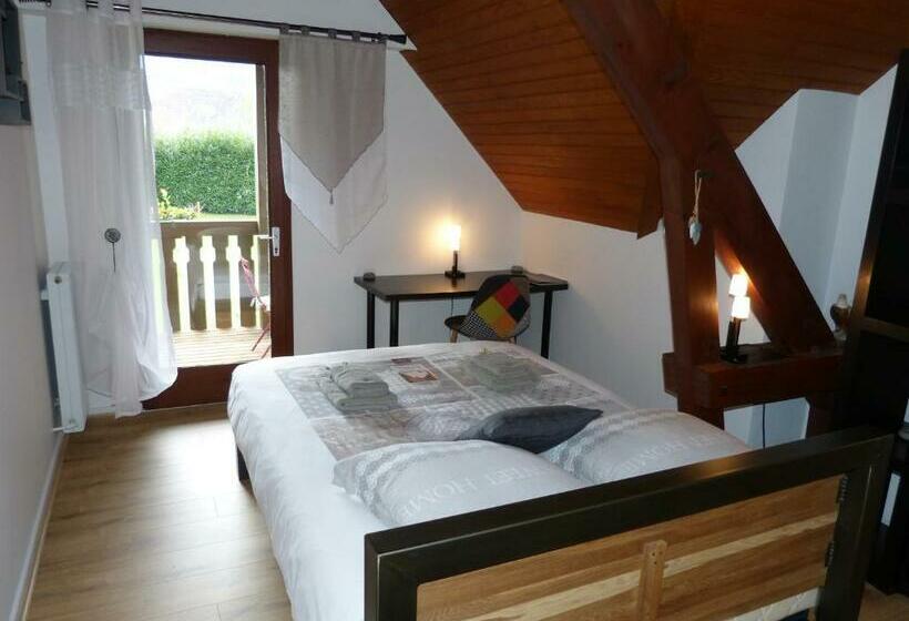 مبيت وإفطار Les Chambres Du Gave D Ossau