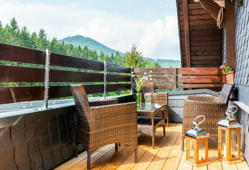 فندق صغير Appartements Gasthof Kanzlersgrund