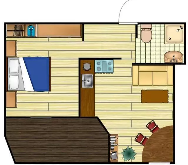 ホテル Appartement Huber