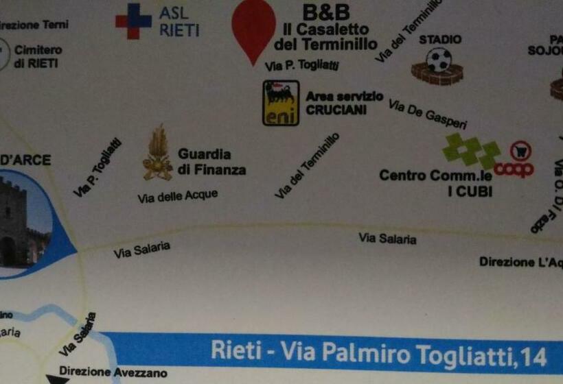 تختخواب و صبحانه Il Casaletto Del Terminillo