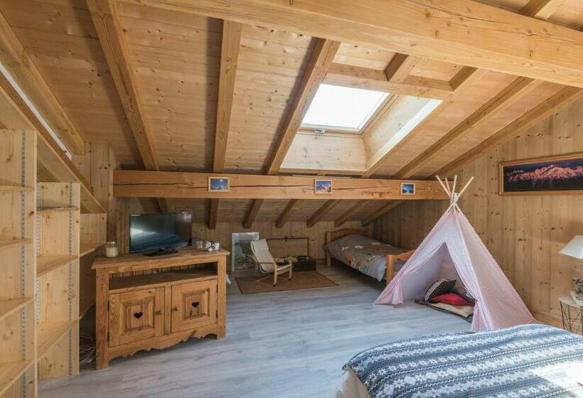 تختخواب و صبحانه Chantemerle 1741, Chambres D Hôtes à La Montagne