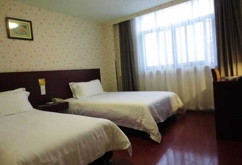 Otel Jinjiang Inn Style Shanghai Nanjing Road Fujian Middle Road