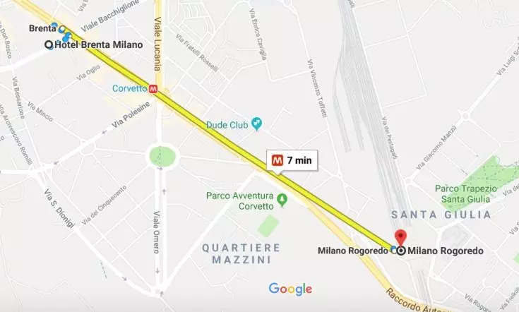 호텔 Brenta Milano