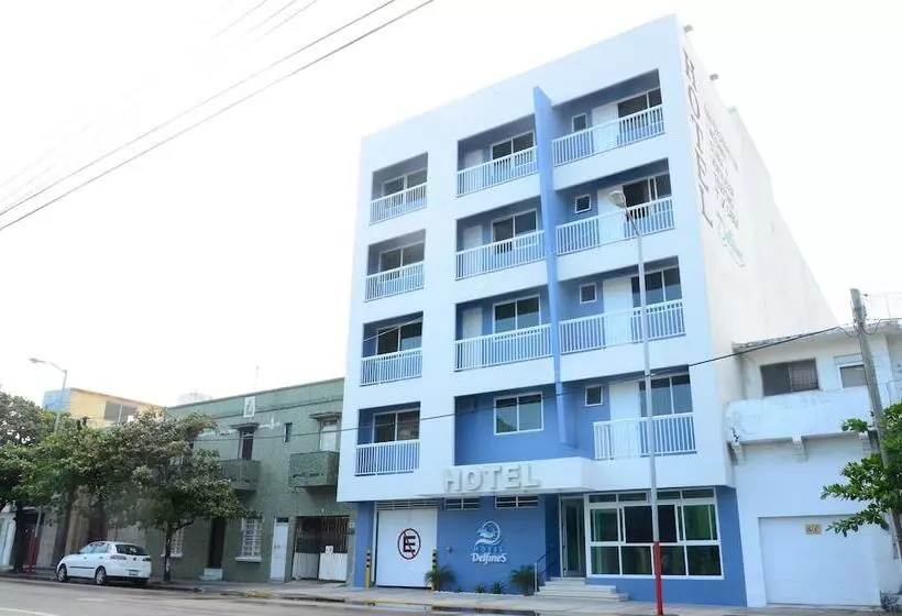 호텔 Delfines A 2 Calles Del Acuario Veracruz