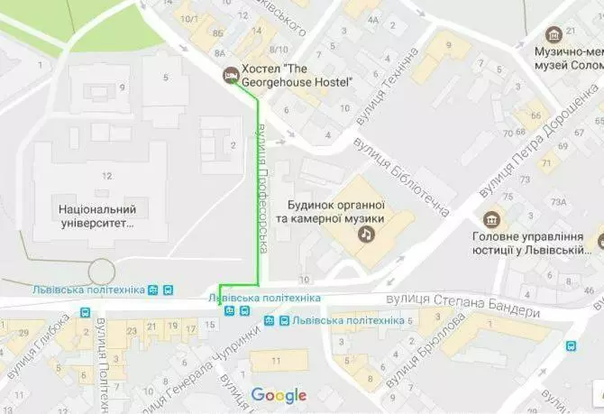 هتل The Georgehouse Hostel