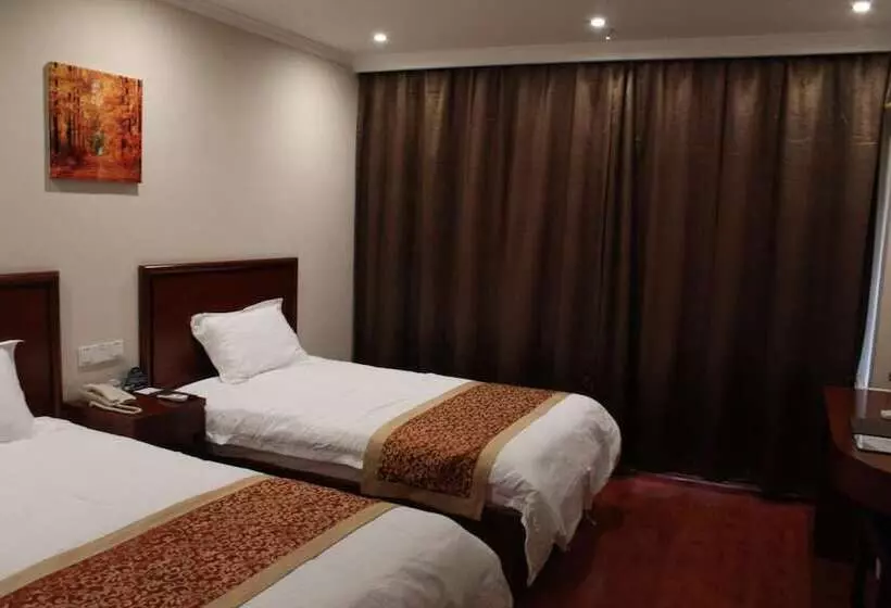 בית מלון כפרי Greentree Inn Nanjing Shanxi Road Cloth City Business
