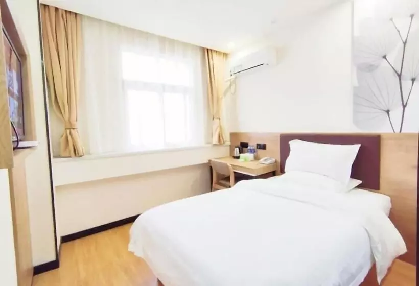 בית מלון כפרי Greentree Inn Nanjing Shanxi Road Cloth City Business