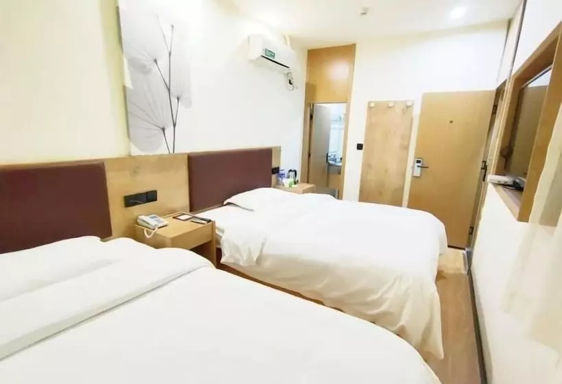 בית מלון כפרי Greentree Inn Nanjing Shanxi Road Cloth City Business