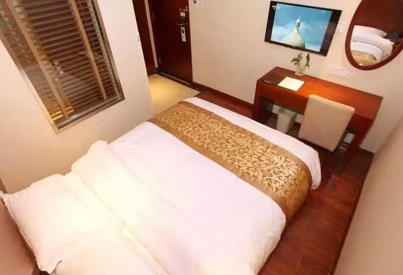 בית מלון כפרי Greentree Inn Nanjing Shanxi Road Cloth City Business