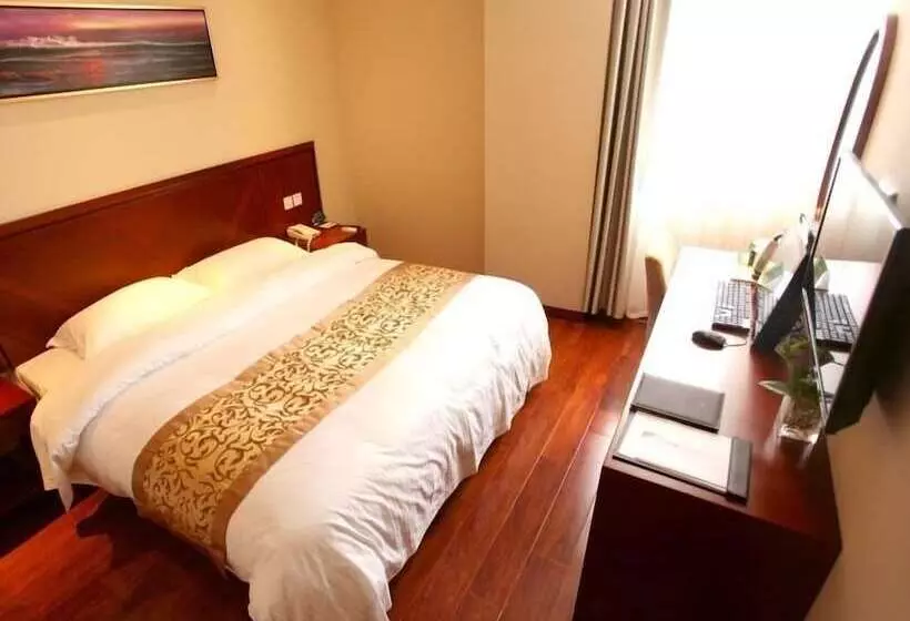 בית מלון כפרי Greentree Inn Nanjing Shanxi Road Cloth City Business