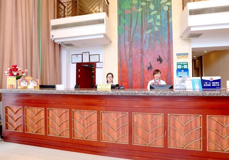 Otel Greentree Inn Beijing Haidian District Xueqing Road Business