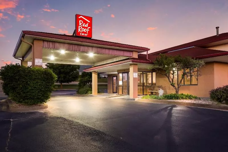 酒店 Red Roof Inn Shelbyville