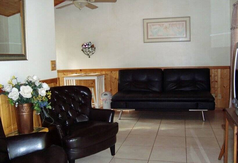 בית מלון כפרי Sequoia Riverfront Cabins