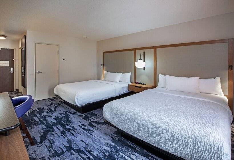 فندق Fairfield Inn & Suites Tulsa Downtown Arts District