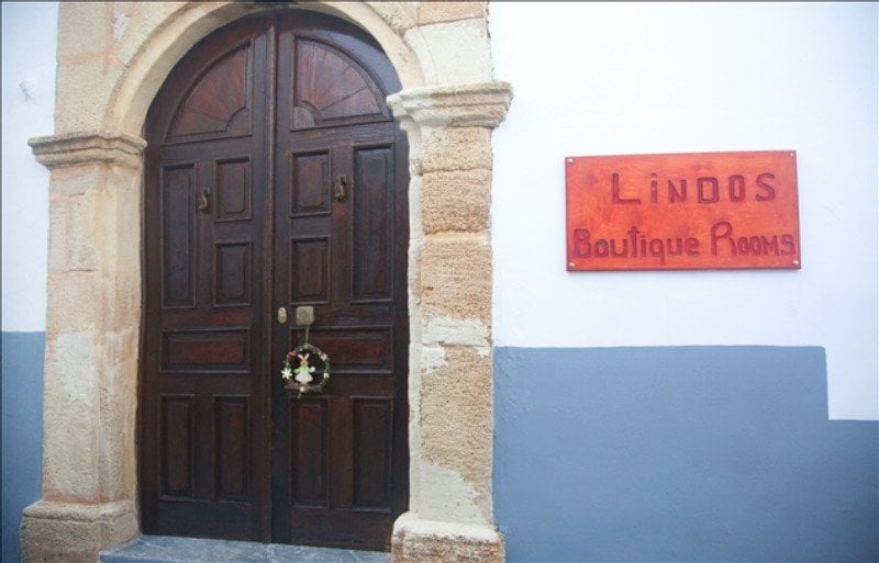 酒店 Lindos Boutique Rooms