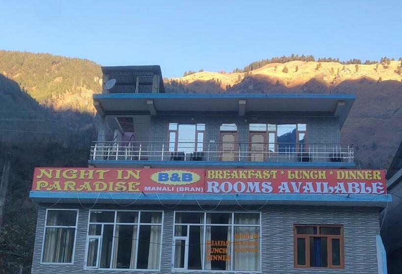 مبيت وإفطار Night In Pardise Hotel Manali
