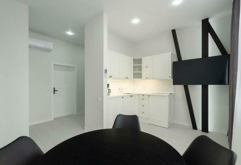 Smart Hotel Apartment With Panoramic City View In Diplomat Hall