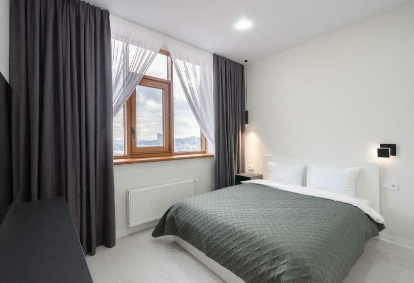 Smart Hotel Apartment With Panoramic City View In Diplomat Hall