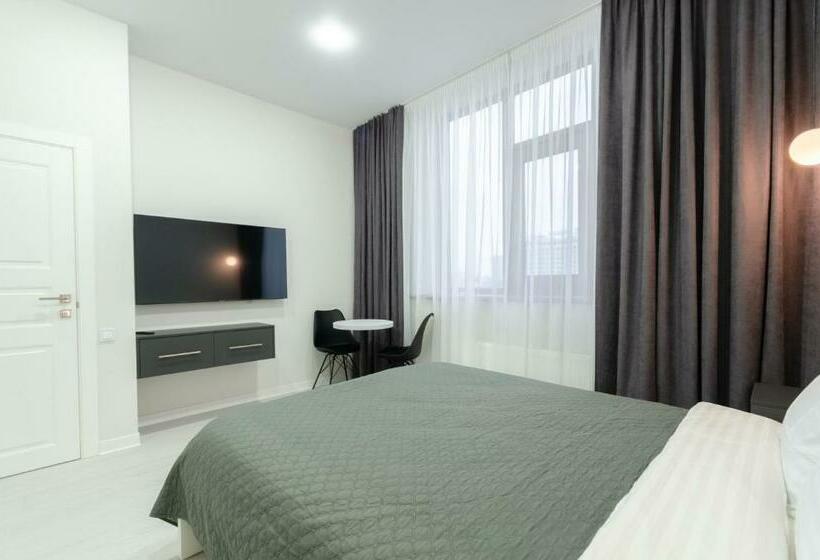 Smart Hotel Apartment With Panoramic City View In Diplomat Hall