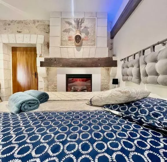 ペンション Suite Privative Jacuzzi Sauna De La Villa Del Castagnol