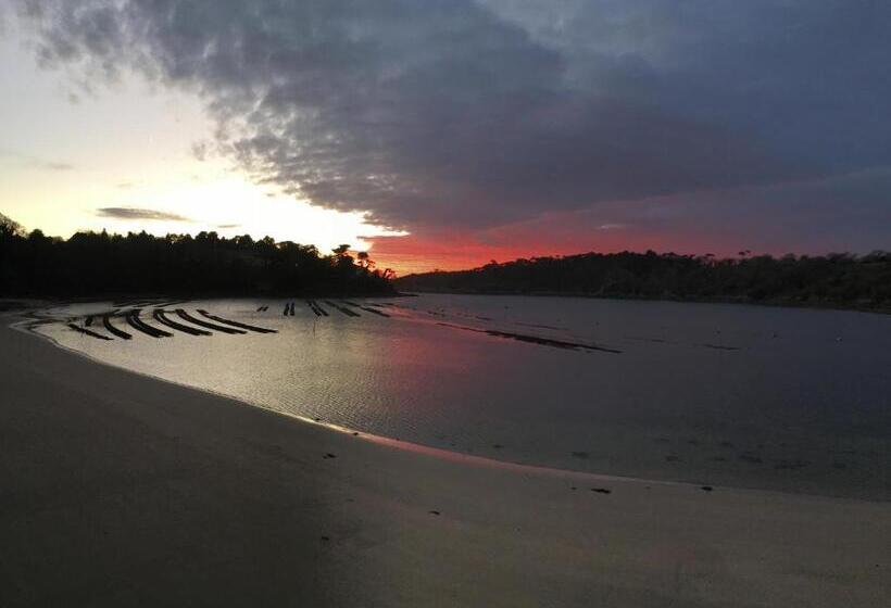 住宿加早餐 Cottage Des Rias 2 Chambres D Hôtes Ou 1 Suite à 172 M De La Mer