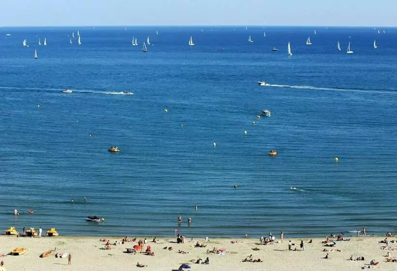 호텔 Le Petit Baigneur Palavas Plage