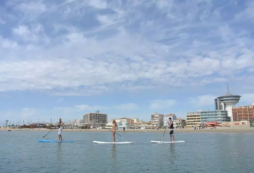 호텔 Le Petit Baigneur Palavas Plage