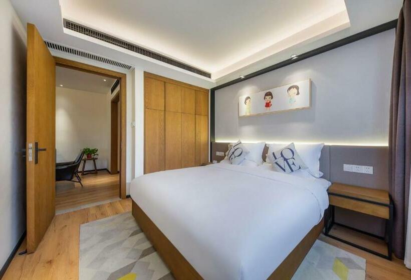 בית מלון כפרי Floral Ningbo Xinmulan Su