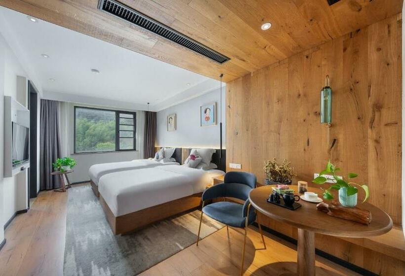 בית מלון כפרי Floral Ningbo Xinmulan Su