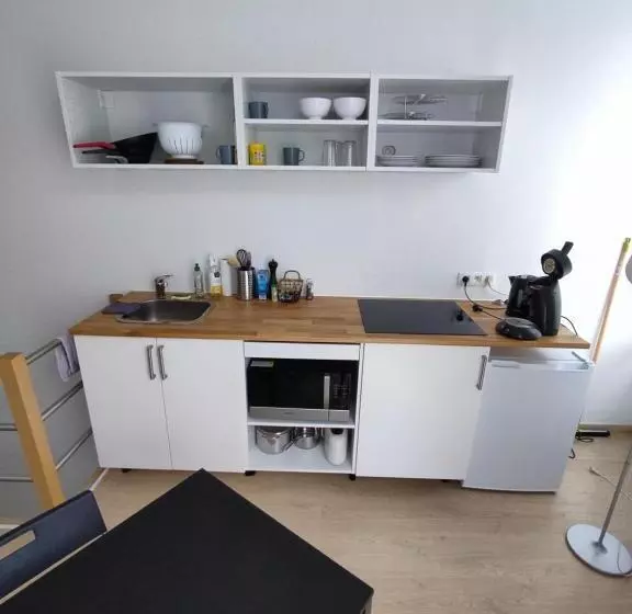 پانسیون Studio Citadelle Chambres Avec Salle De Bain Indépendantes Et Cuisine Partagée