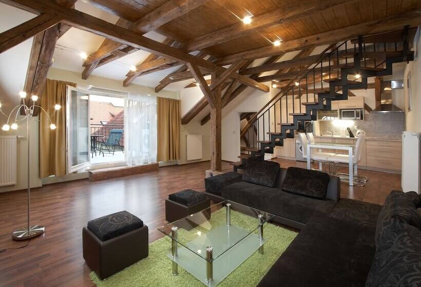 酒店 Residence U černé Věže české Budějovice