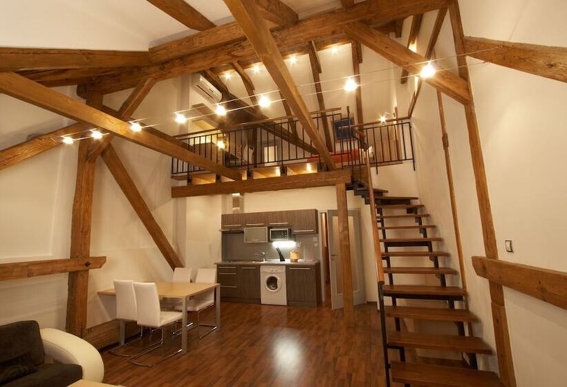 酒店 Residence U černé Věže české Budějovice