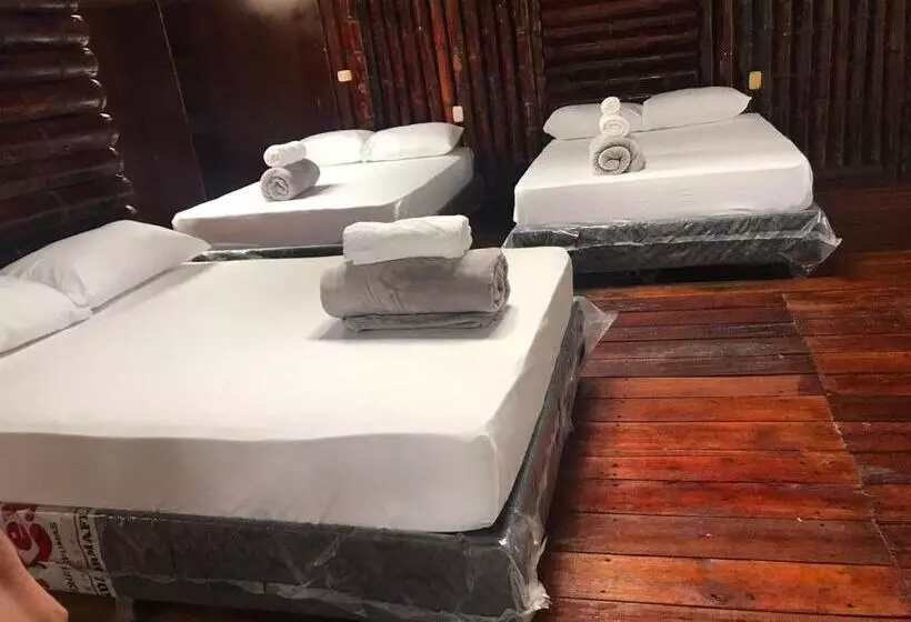 ペンション Room In Lodge   Family Cabin With River View