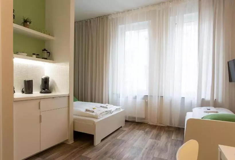 پانسیون Guesthouse Köhn51, Zentral Gelegene, Stilvoll Eingerichtete Zimmer Mit Eigener Teeküche