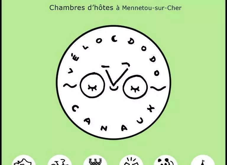 ベッドアンドブレックファースト Vélo   Canaux   Dodo