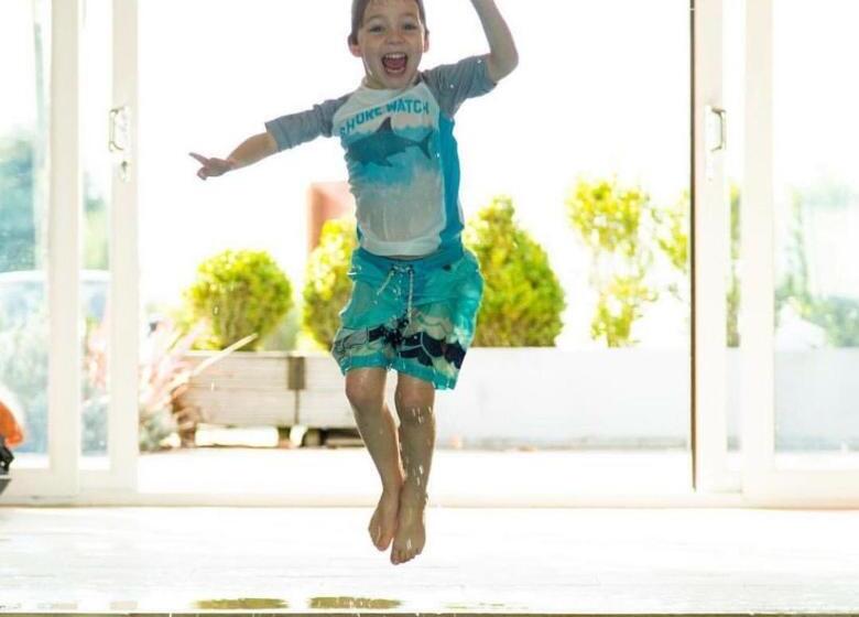 Hot Tub Lodge At Retallack Resort With 2