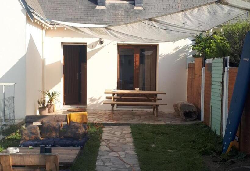 פנסיון Surf Hostel Quiberon, L Oyat