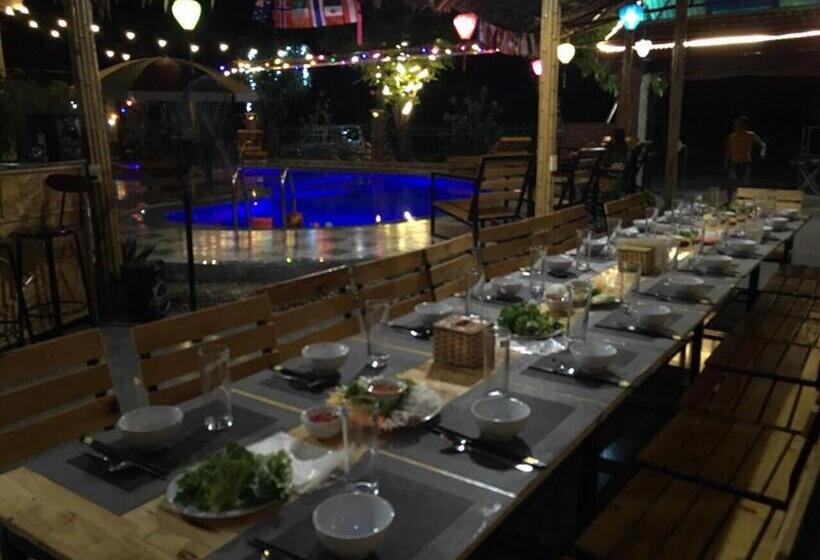 تختخواب و صبحانه Tam Coc Little River Bungalow