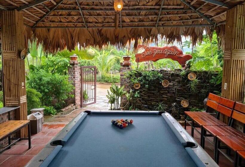 تختخواب و صبحانه Tam Coc Little River Bungalow