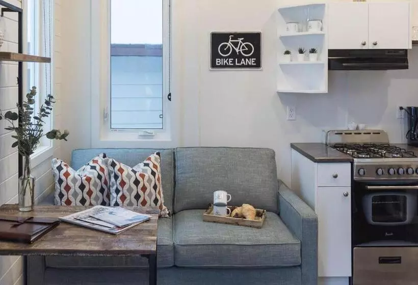 ホテル Tiny Homes By Snow Valley Lodging