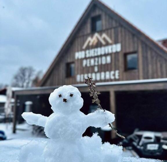 بنسيون Penzion A Restaurace Pod Sjezdovkou