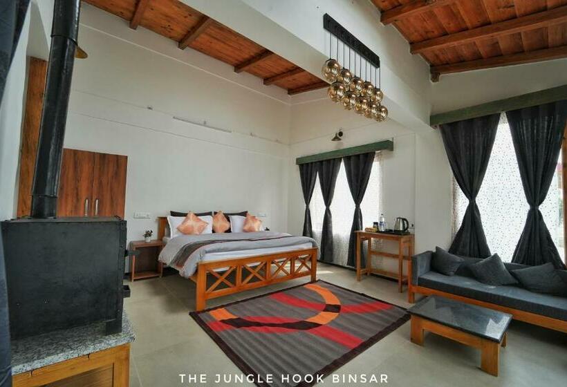 استراحتگاه The Jungle Hook Binsar