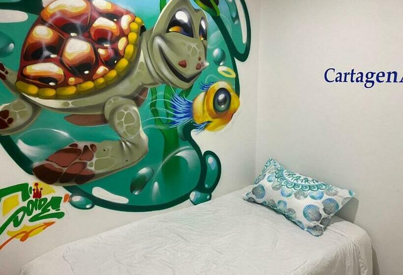 ペンション The Mural Hostel Bogotá